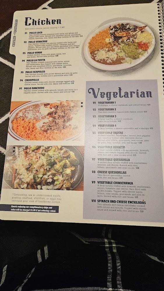 La Fiesta Mexican Restaurant Menu image 3